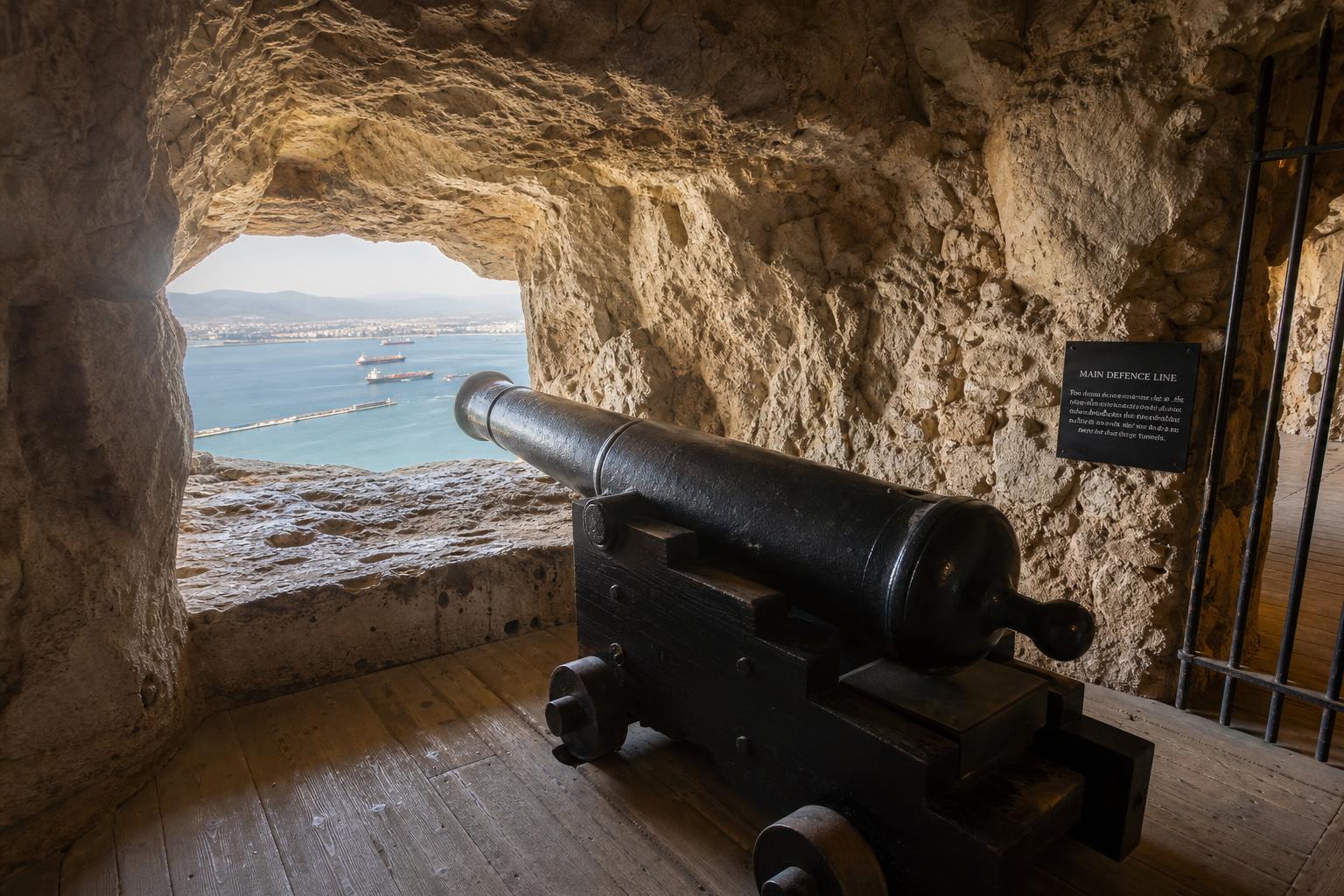 Great Siege Tunnels — 18th-century tunnels carved into the Rock.